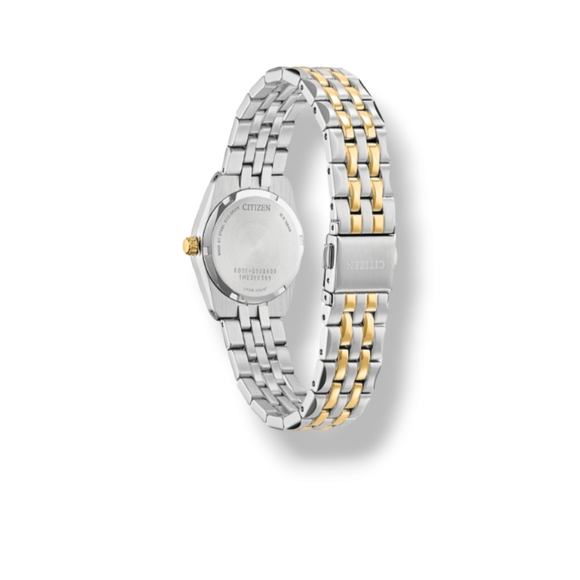 Womens Citizen Eco-Drive Watch WR100 Two Tone Stainless Steel Solar No Battery - Picture 4 of 4